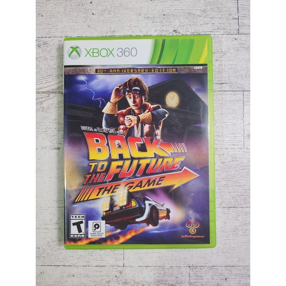 Xbox 360 Back to the Future: The Game 30th Anniversary Edition Video Game